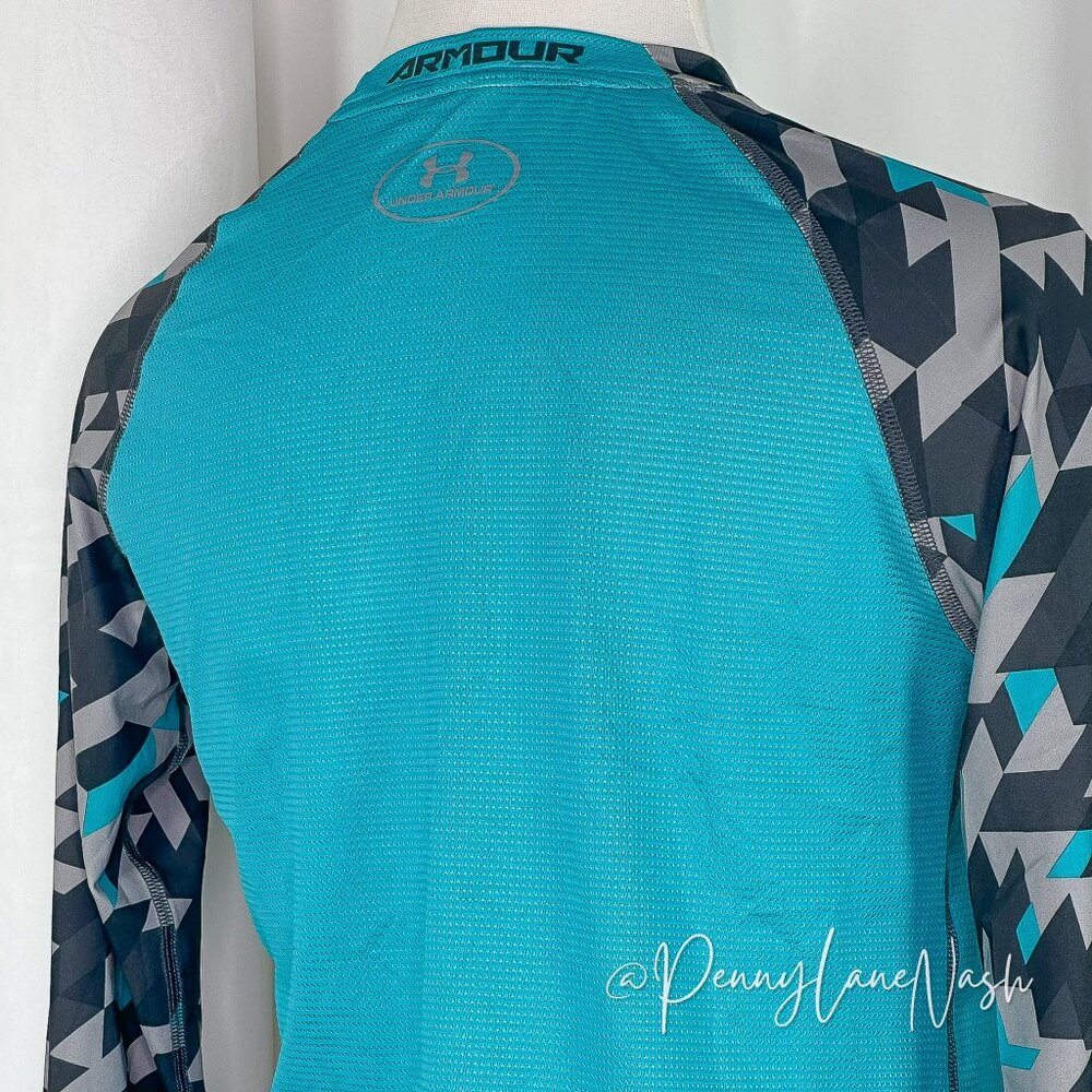 Under Armour Youth Printed Long Sleeve T-Shirt Medium M - Picture 10 of 11
